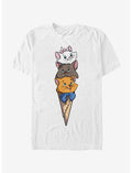 Disney The Aristocats Kitten Ice Cream Stack T-Shirt