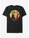 Disney The Aristocats Moon Silhouette T-Shirt