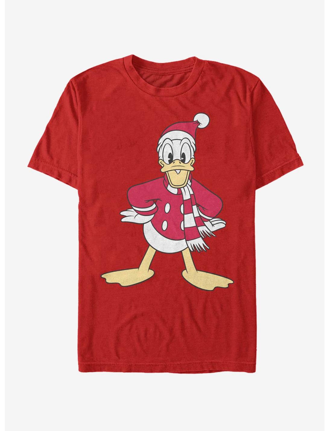 Disney Donald Duck Holiday Donald Hat T-Shirt