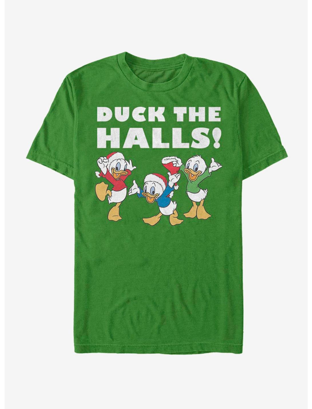 Disney Huey, Dewey & Louie Duck The Halls Holiday T-Shirt