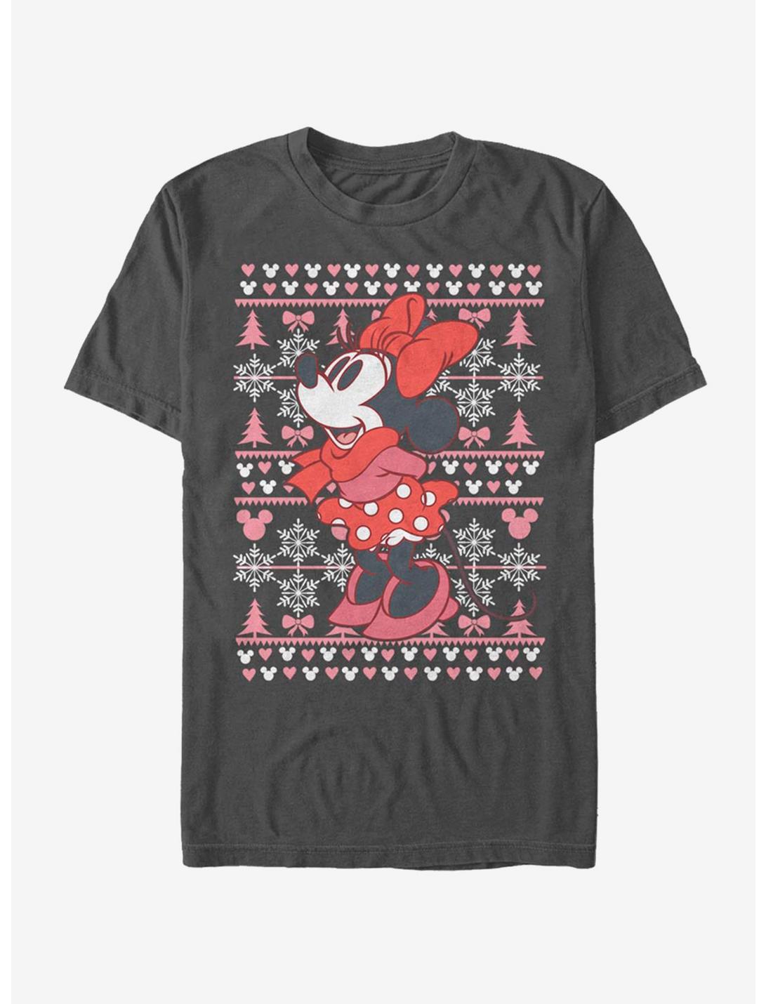Disney Minnie Mouse Holiday Sweater T-Shirt