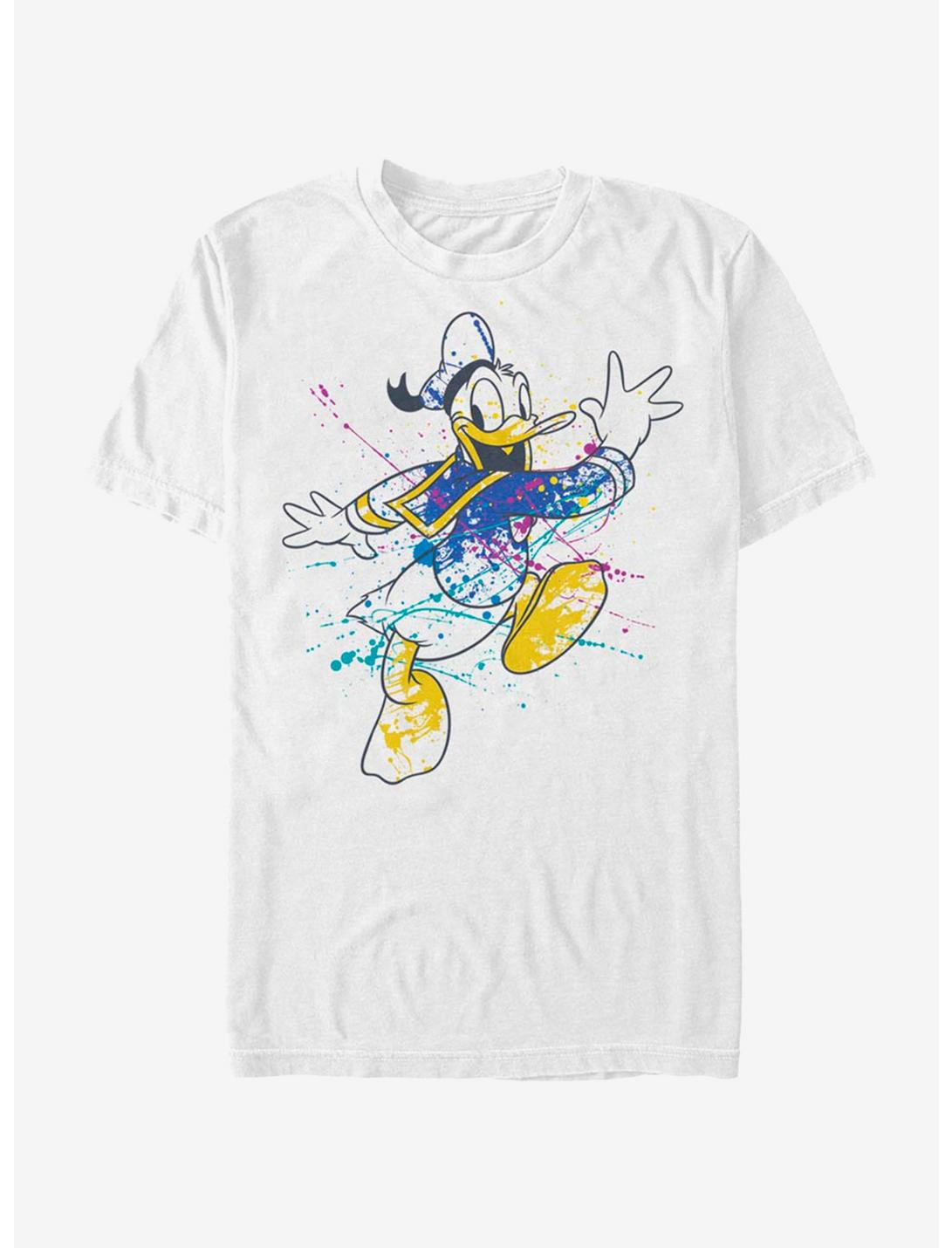 Disney Donald Duck Splatter Donald T-Shirt