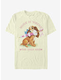 Disney Lady And The Tramp Lady Home Is Where Dog T-Shirt