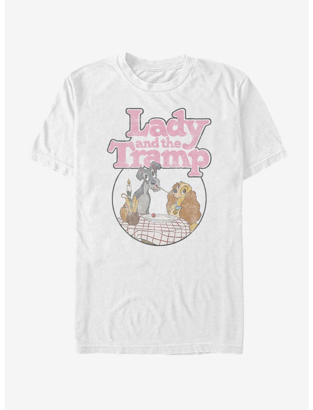 Disney Lady And The Tramp Classic Scene T-Shirt