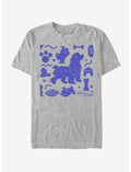Disney Lady And The Tramp Icons T-Shirt