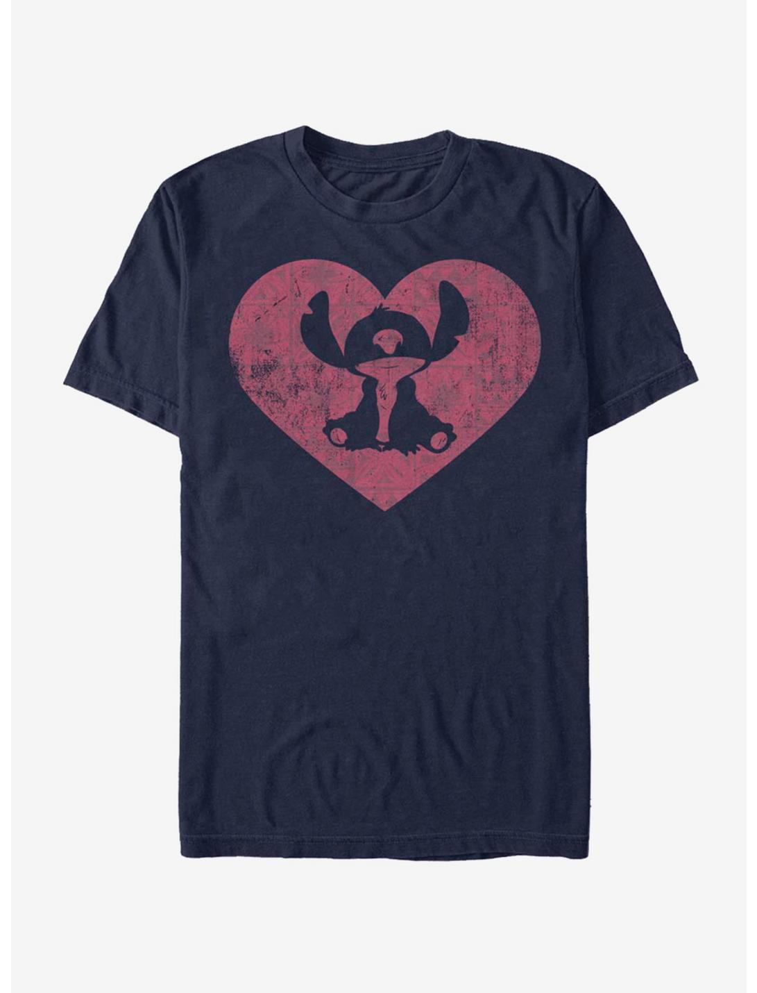 Disney Lilo & Stitch Stitch Heart T-Shirt