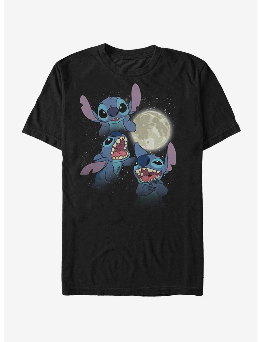 Disney Lilo & Stitch Three Stitch Moon T-Shirt