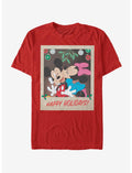 Disney Mickey Mouse & Minnie Mouse Holiday Polaroid T-Shirt