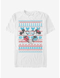 Disney Mickey Mouse & Minnie Mouse Holiday Sweater T-Shirt