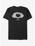Disney Mickey Mouse Glove Heart T-Shirt