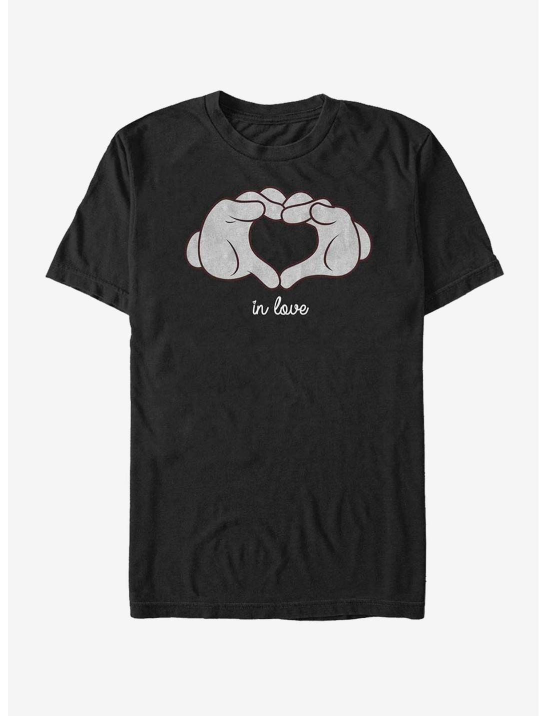 Disney Mickey Mouse Glove Heart T-Shirt