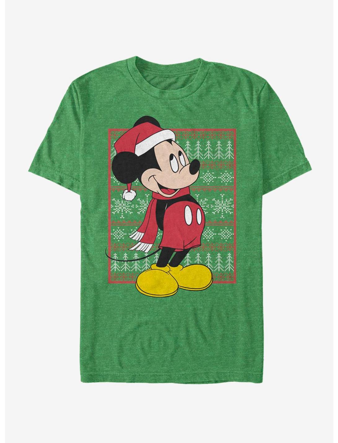 Disney Mickey Mouse Holiday Mickey Ugly Sweater T-Shirt