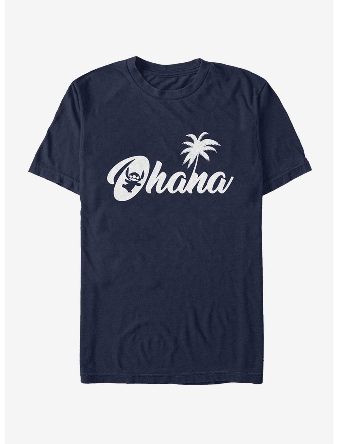 Disney Lilo & Stitch Stitch Sillhouette Ohana T-Shirt