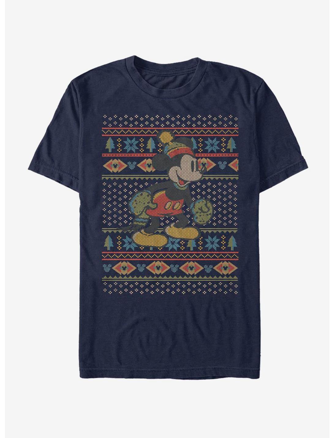 Disney Mickey Mouse Holiday Vintage Mickey Sweater T-Shirt