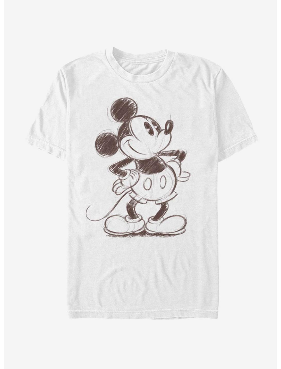 Disney Mickey Mouse Sketchy Mickey T-Shirt