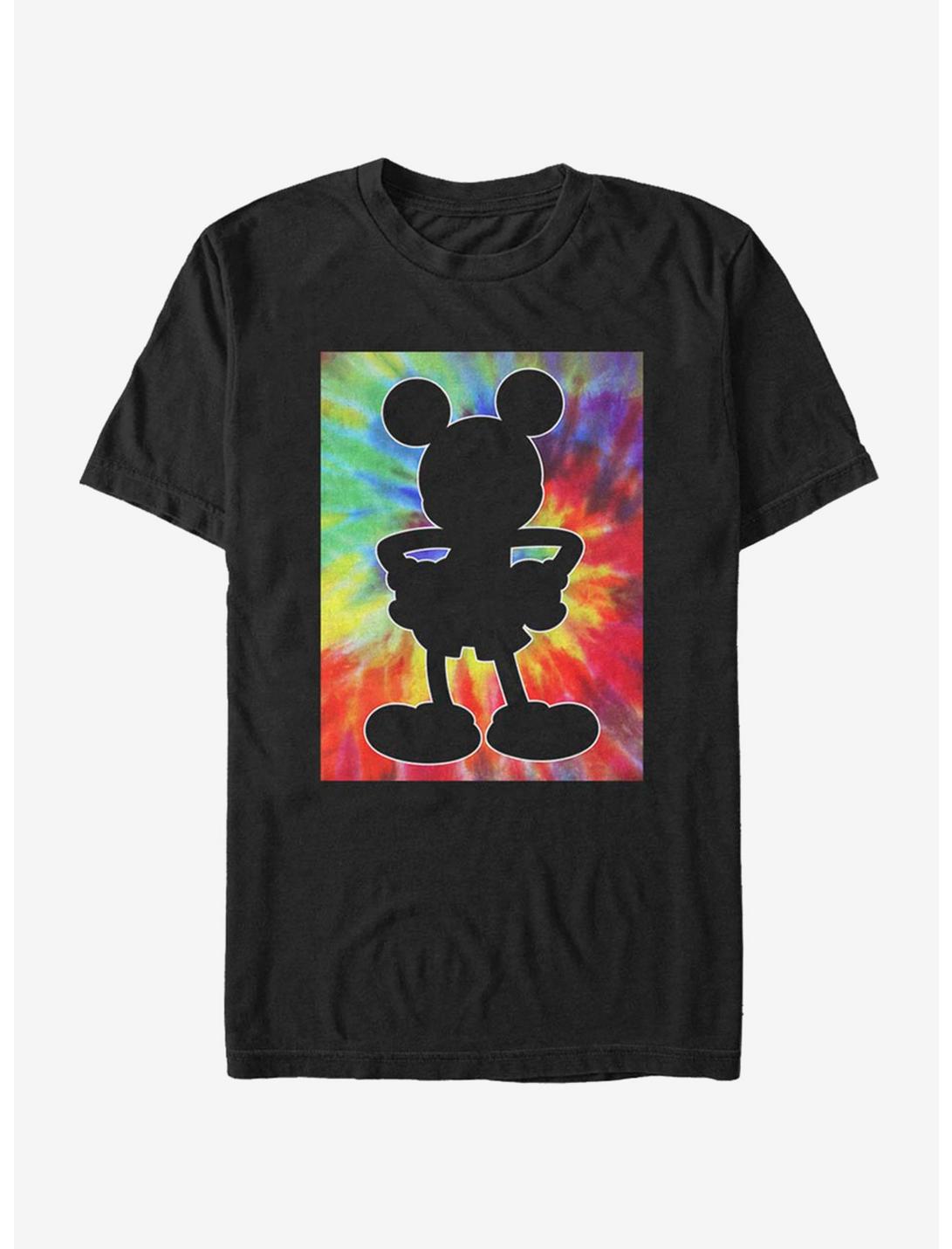 Disney Mickey Mouse Tie-Dye Background Mickey T-Shirt