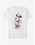 Disney Minnie Mouse Sketch Minnie T-Shirt