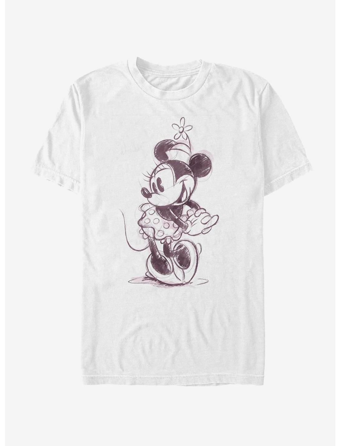 Disney Minnie Mouse Sketch Minnie T-Shirt