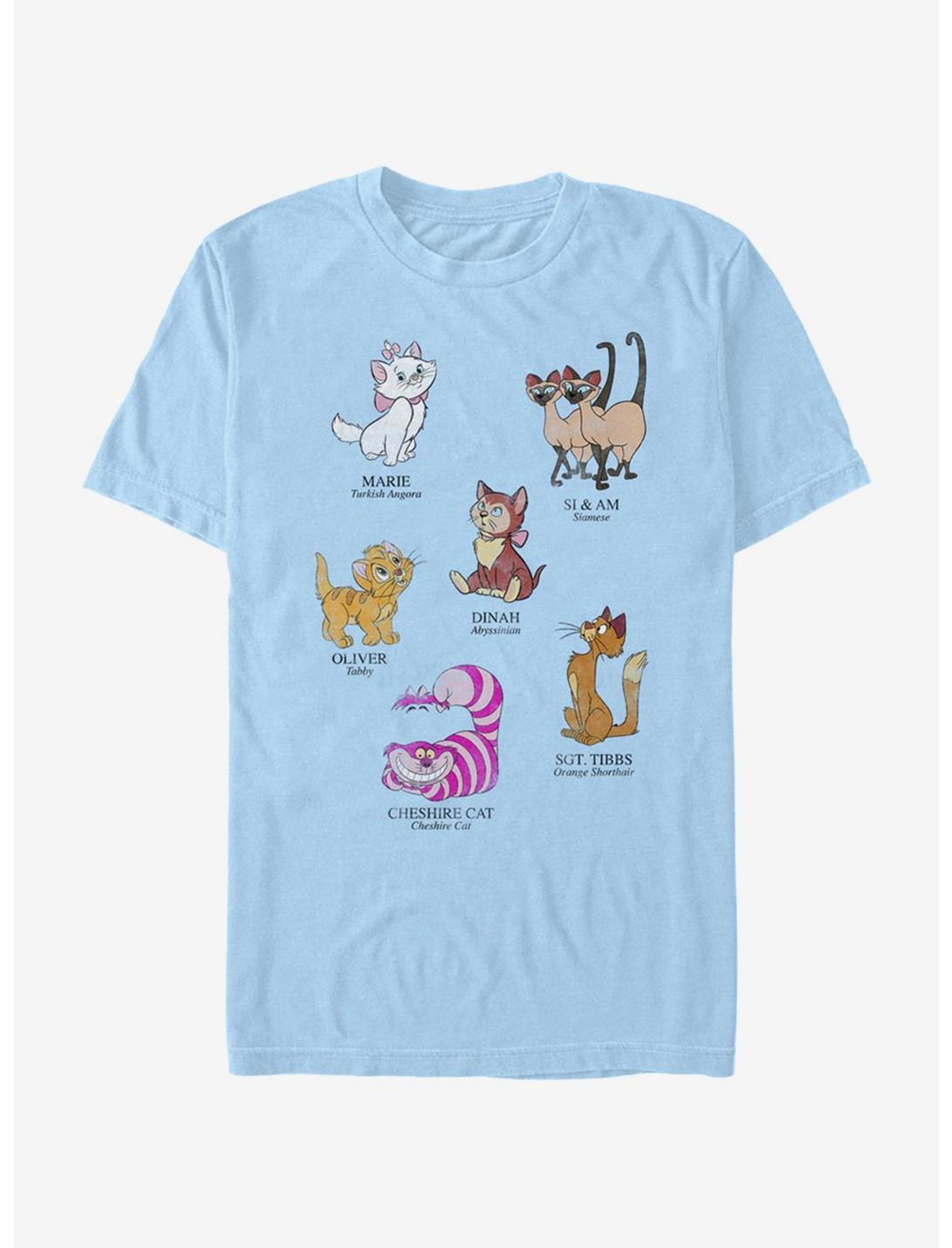 Disney Channel Cat Breeds T-Shirt