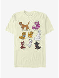 Disney Channel Disney Cats Grid T-Shirt