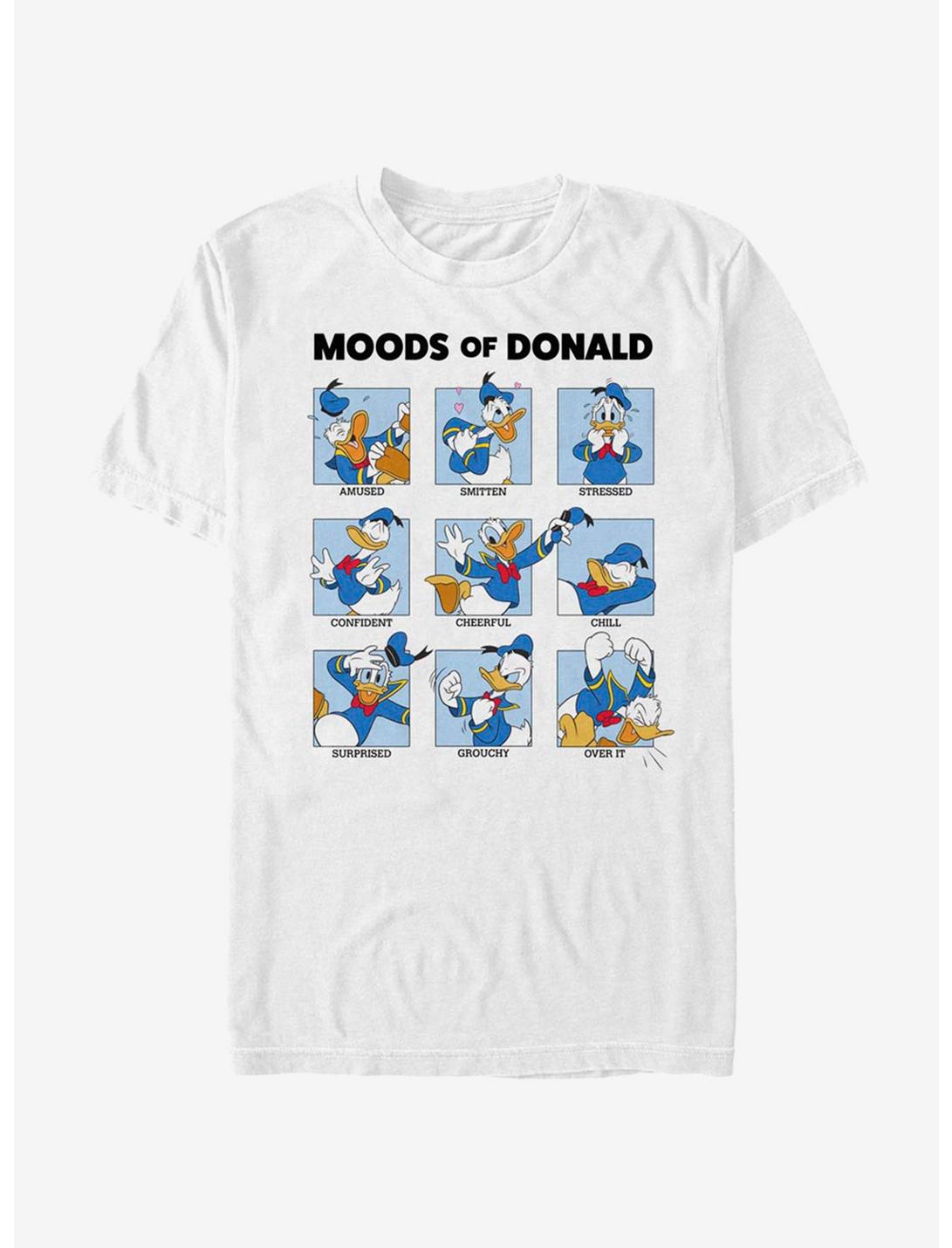 Disney Donald Duck Moods Of Donald T-Shirt