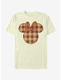 Disney Mickey Mouse Fall Plaid Minnie T-Shirt