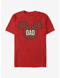 Disney Mickey Mouse Dad Holiday Patch T-Shirt