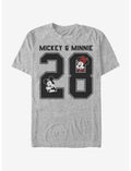 Disney Mickey Mouse Mickey Minnie Collegiate T-Shirt