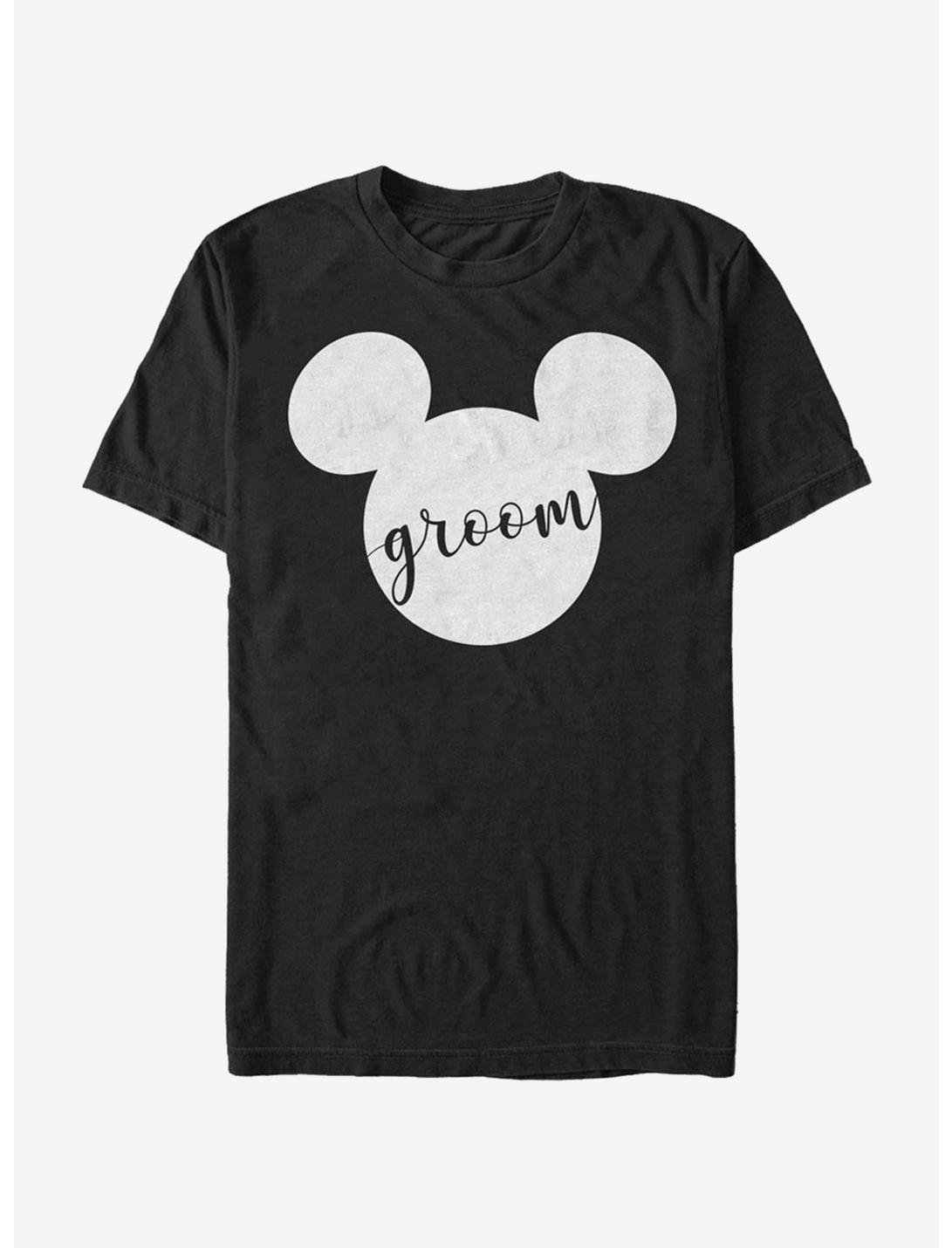 Disney Mickey Mouse Groom Ears T-Shirt