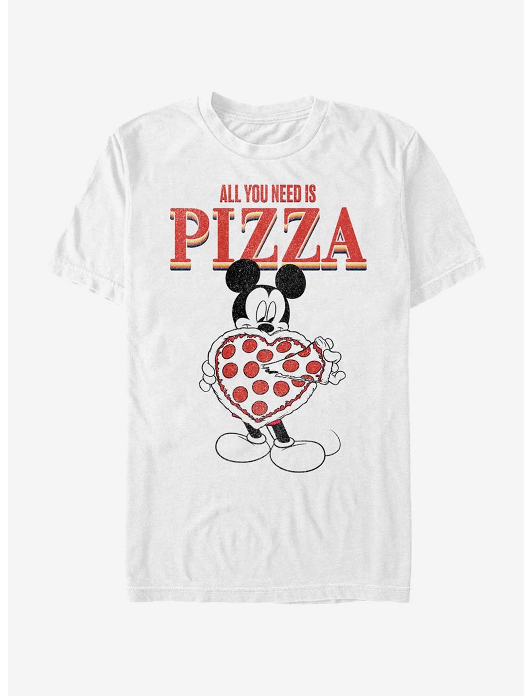 Disney Mickey Mouse Mickey All You Need Is Pizza T-Shirt