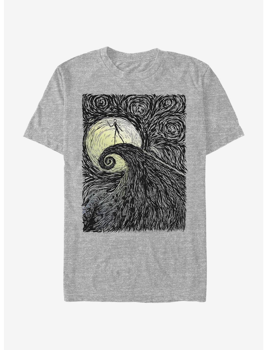 The Nightmare Before Christmas Spiral Hill T-Shirt