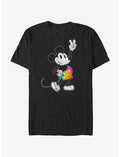 Disney Mickey Mouse Tie Dye Mickey Stroked T-Shirt