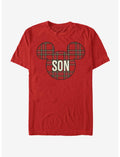 Disney Mickey Mouse Son Holiday Patch T-Shirt