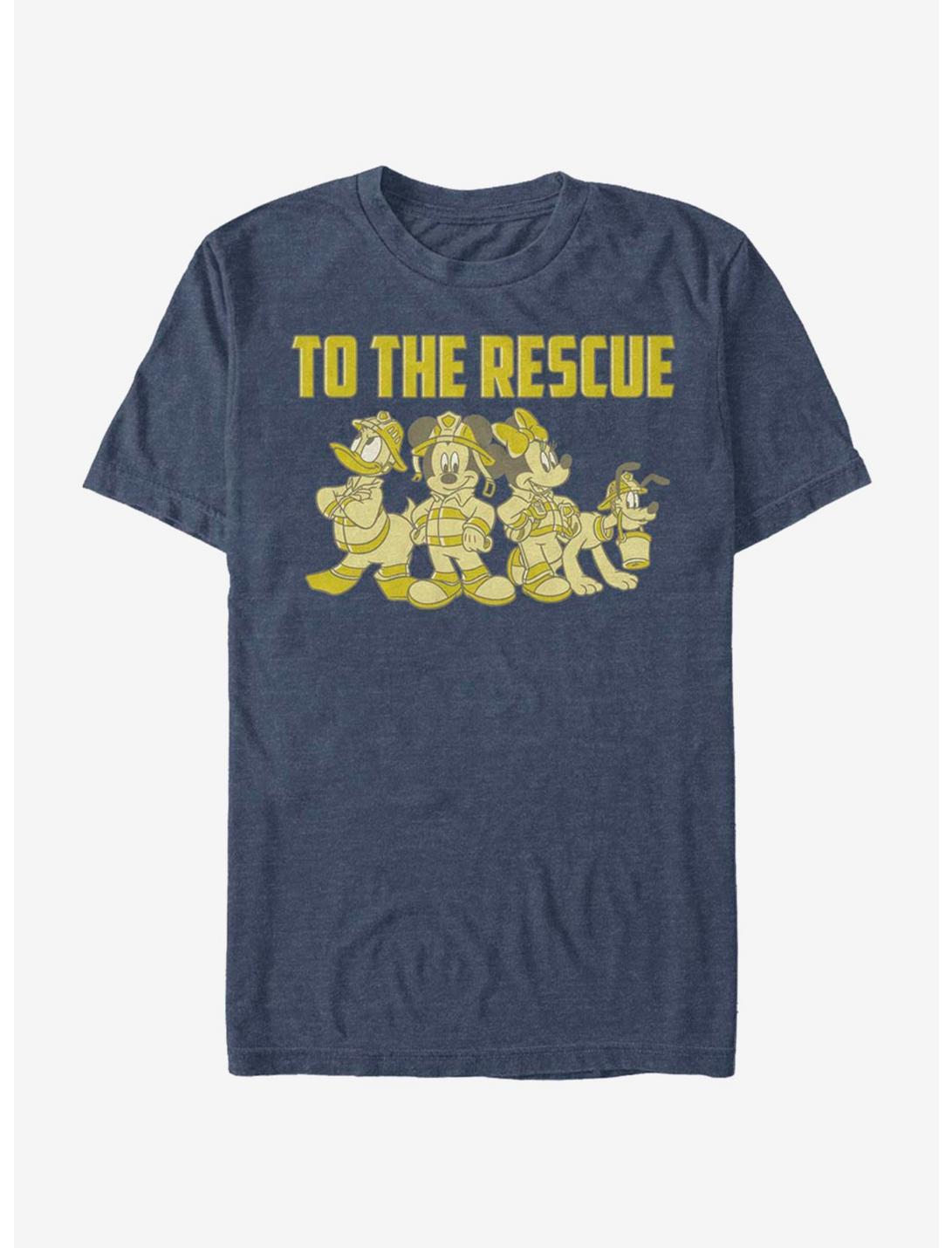 Disney Mickey Mouse Thanks Firefighters T-Shirt