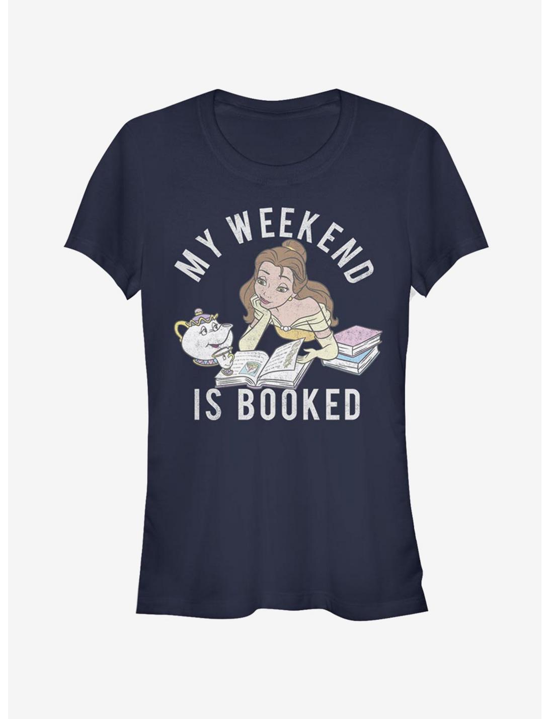 Disney Beauty And The Beast Booked Girls T-Shirt