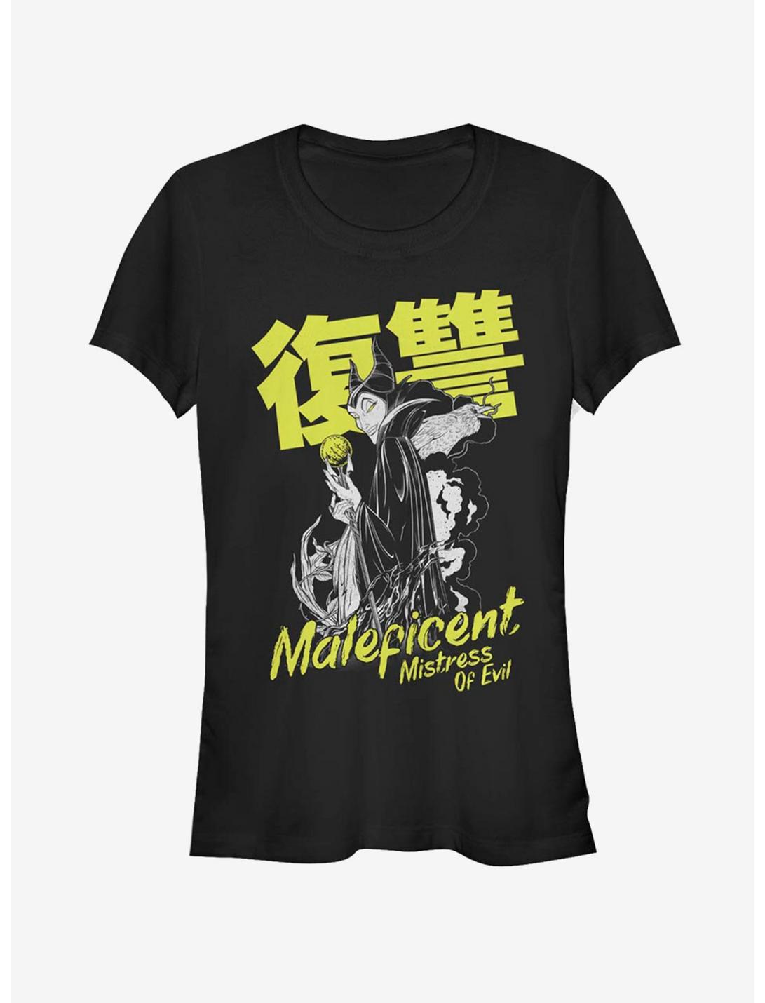 Disney Sleeping Beauty Rise Of Vengeance Japanese Text Girls T-Shirt