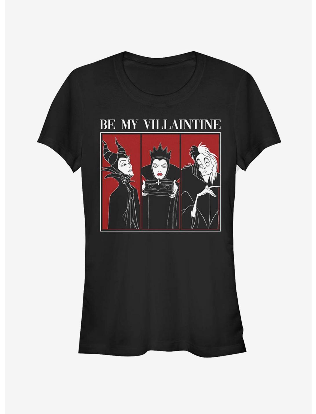 Disney Villains Be Mine Girls T-Shirt