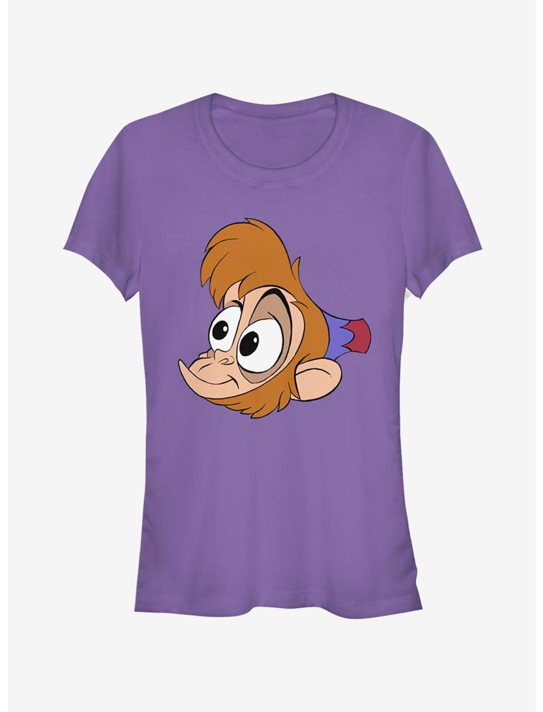 Disney Aladdin Big Face Abu Girls T-Shirt