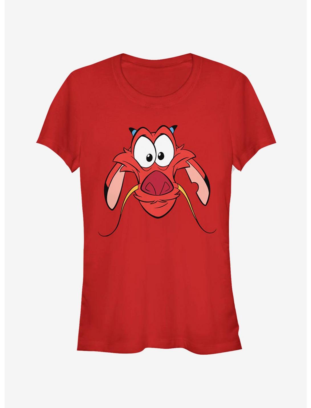 Disney Mulan Big Face Mushu Girls T-Shirt