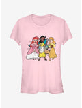Disney Princess Comic Princess Tong Trio Girls T-Shirt