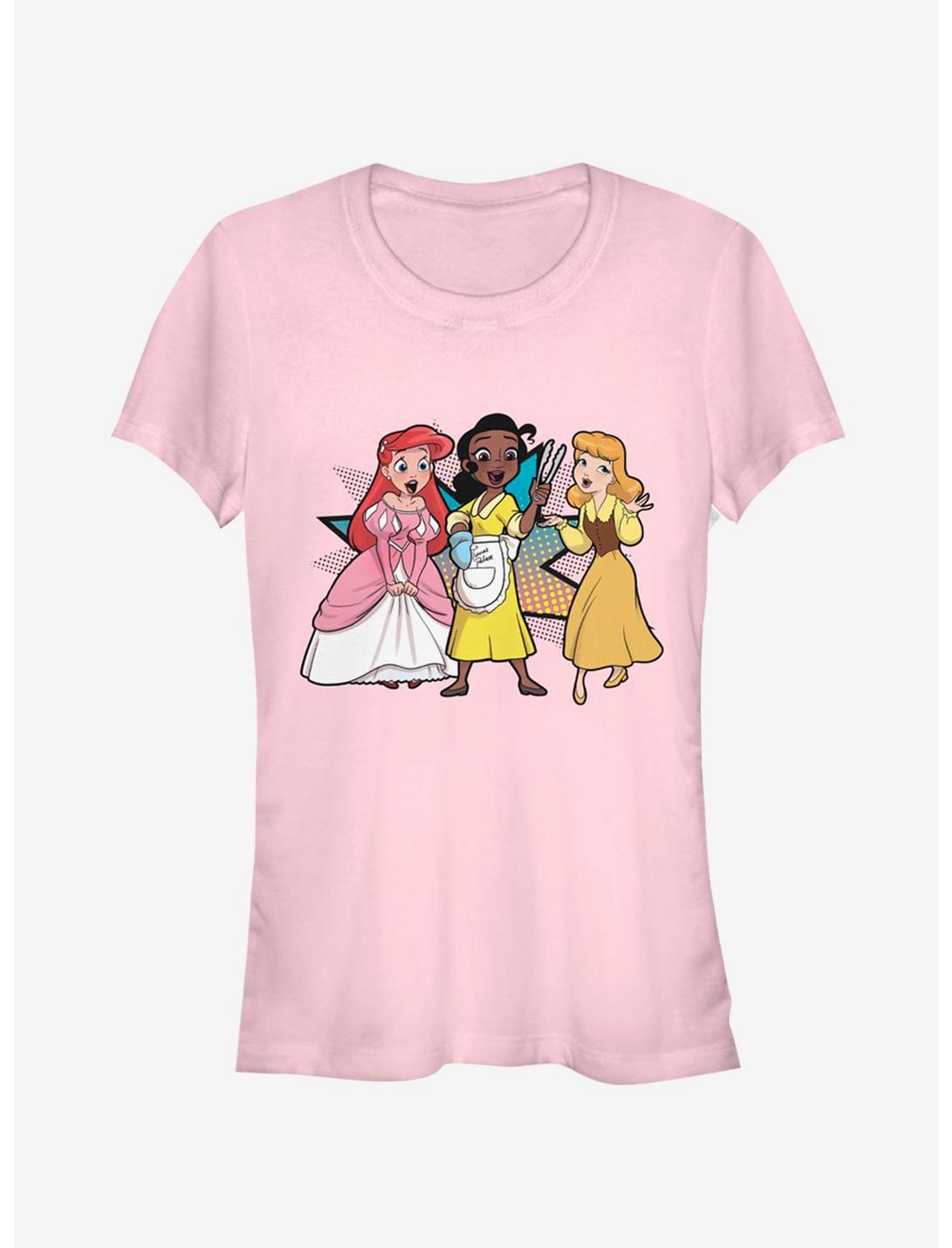 Disney Princess Comic Princess Tong Trio Girls T-Shirt