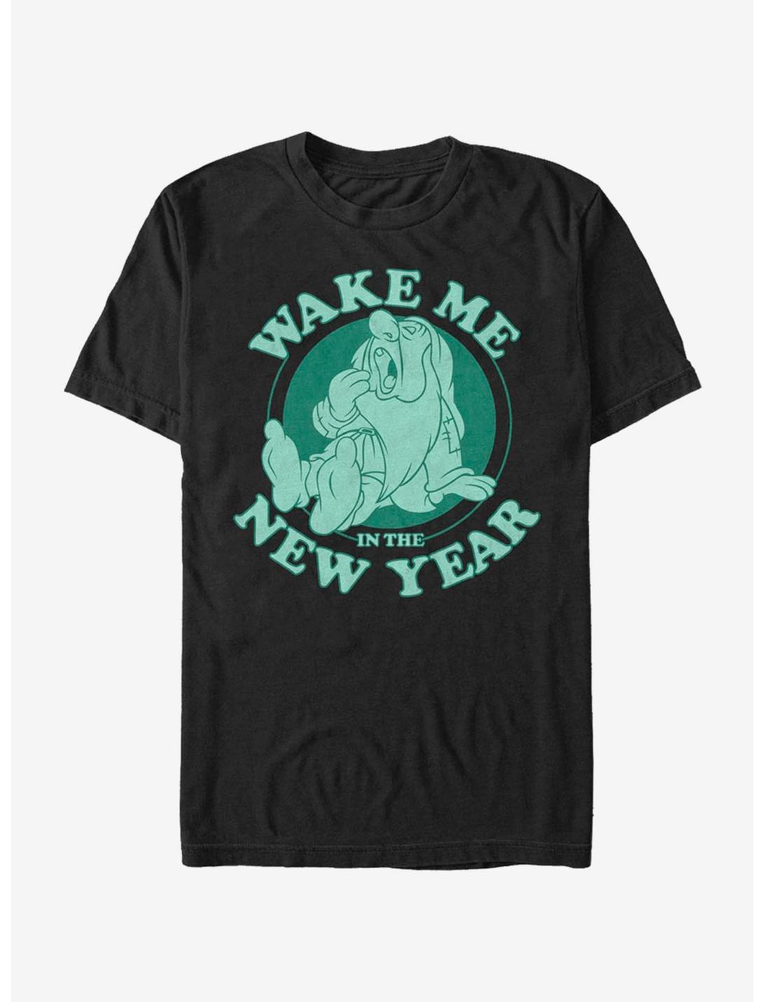 Disney Snow White Sleepy New Year T-Shirt