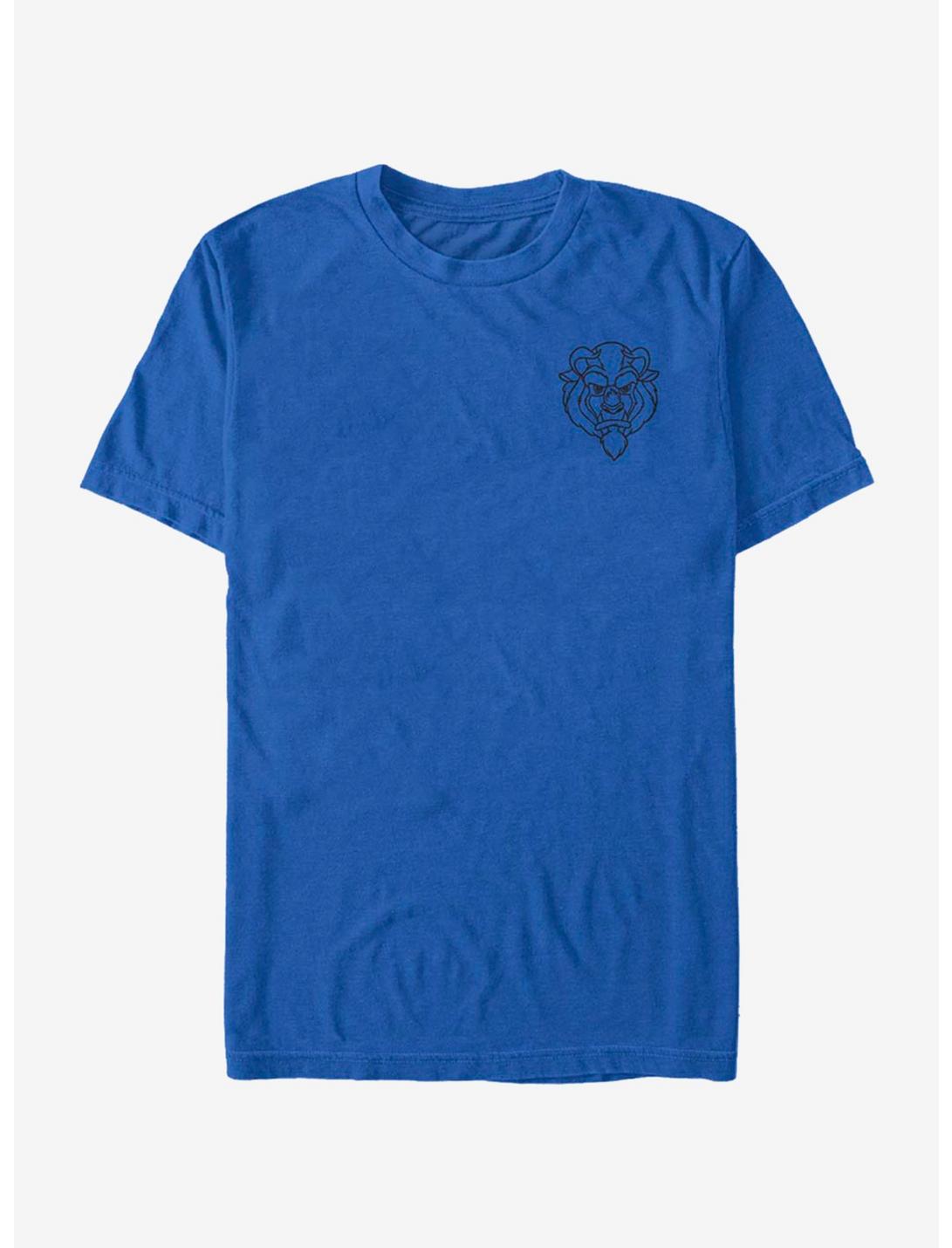 Disney Beauty And The Beast Beast Line T-Shirt