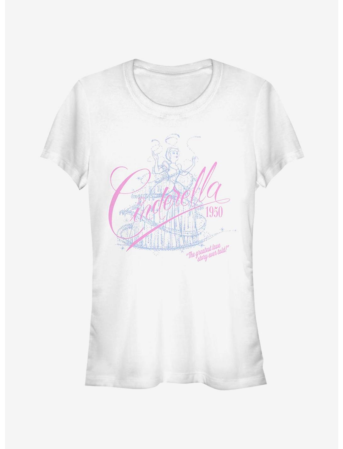 Disney Cinderella Fifties Love Story Girls T-Shirt