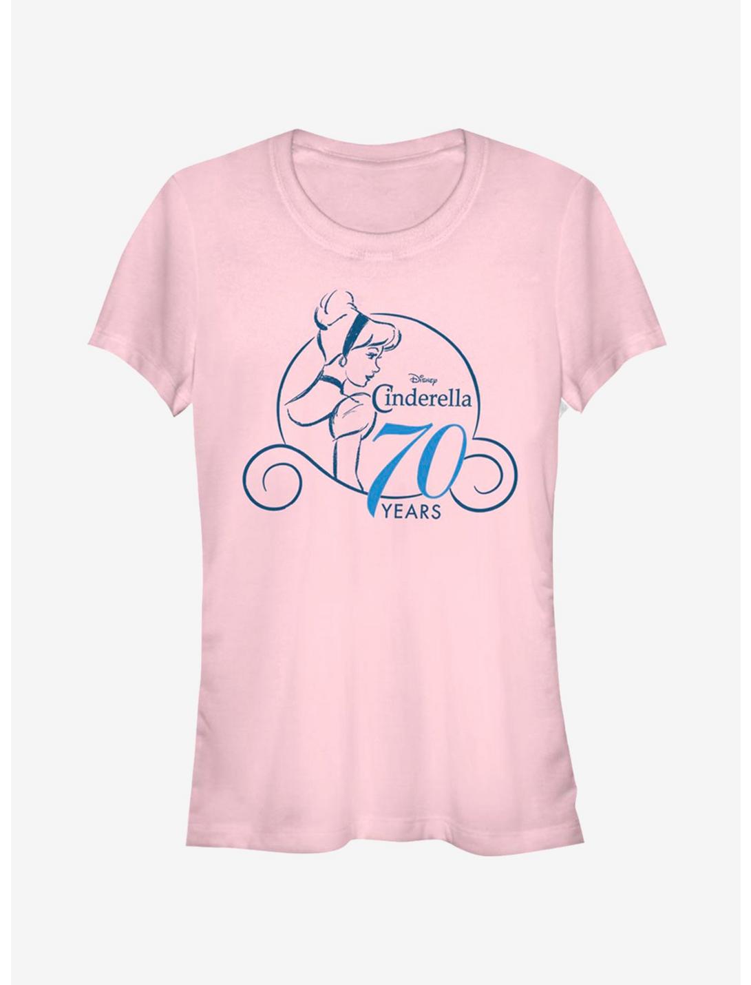 Disney Cinderella Simple Anniversary Girls T-Shirt