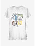 Disney Pixar A Bug's Life Four Up Girls T-Shirt