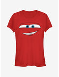 Disney Pixar Cars McQueen Big Face Girls T-Shirt