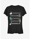 Disney Pixar Pixar Quotes Girls T-Shirt