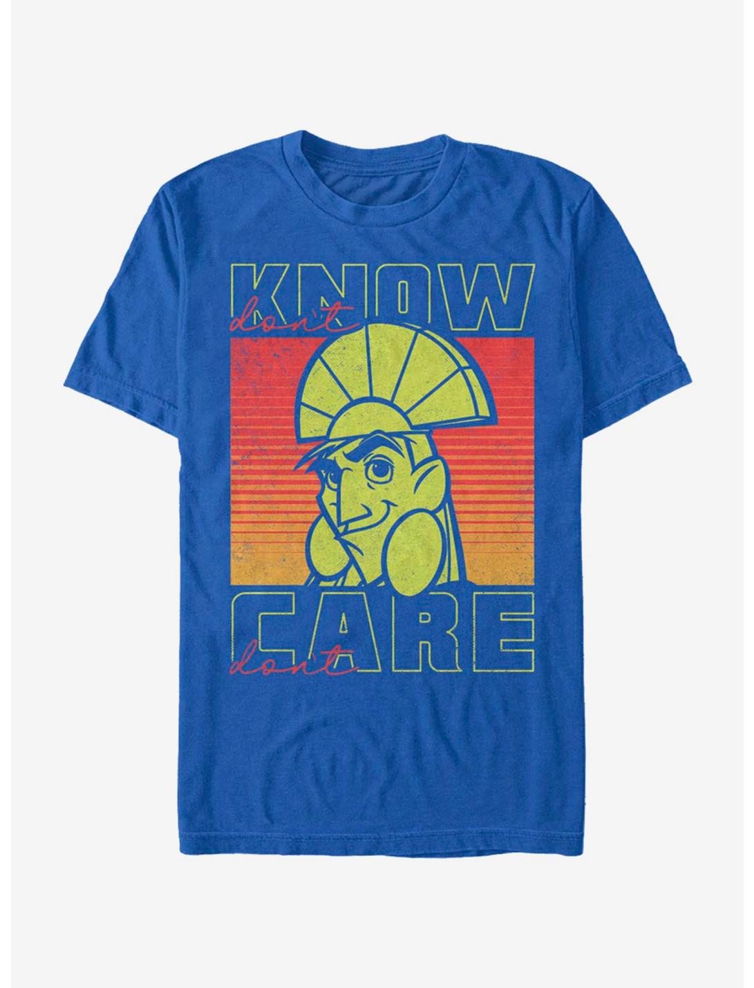 Disney The Emperor's New Groove Don't Know Don't Care Kuzco T-Shirt