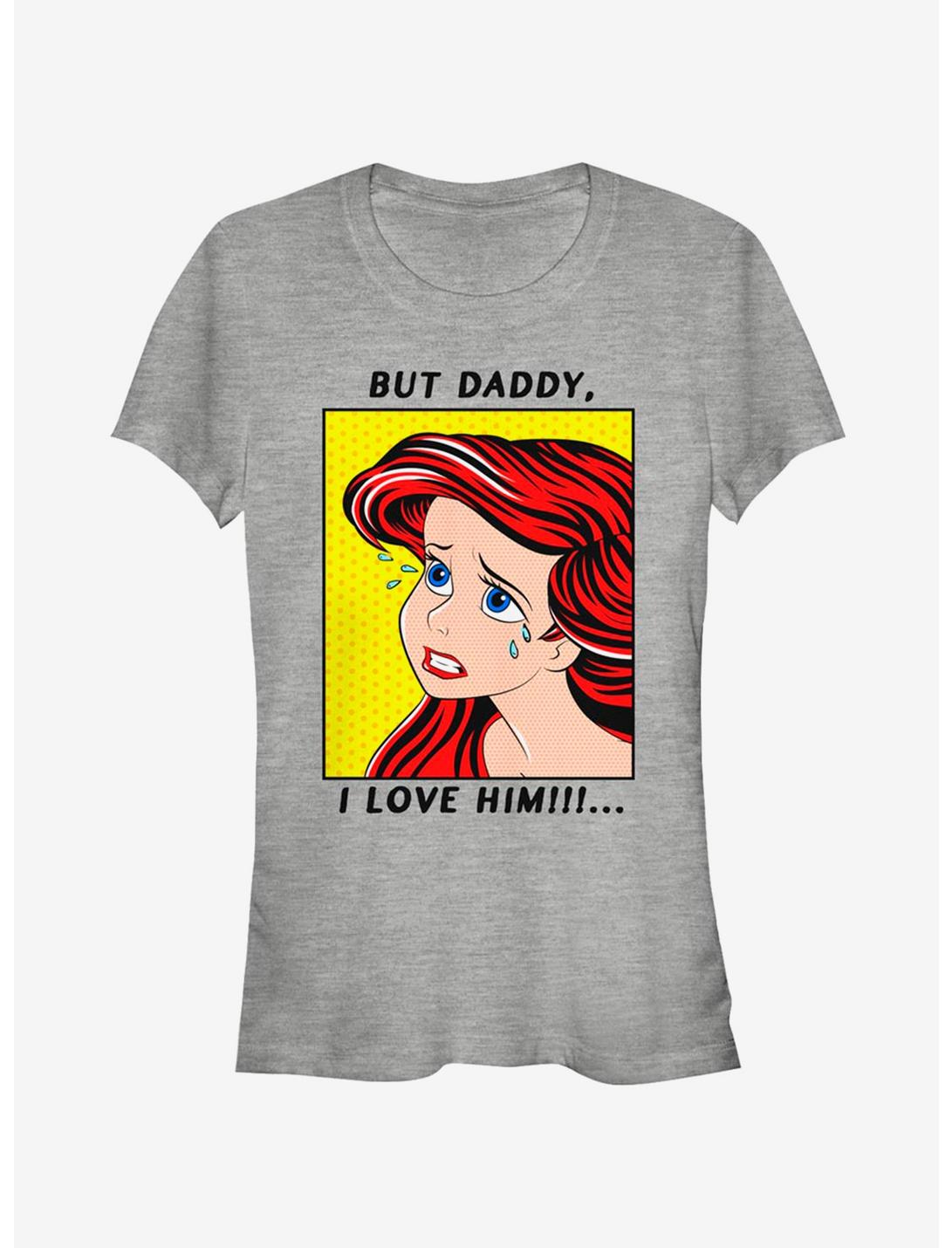 Disney The Little Mermaid Crybaby Ariel Girls T-Shirt
